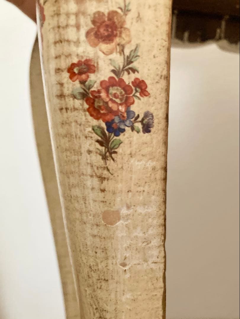 ITALYヴィンテージflorentineフローレンタイン花柄ネストテーブル難有