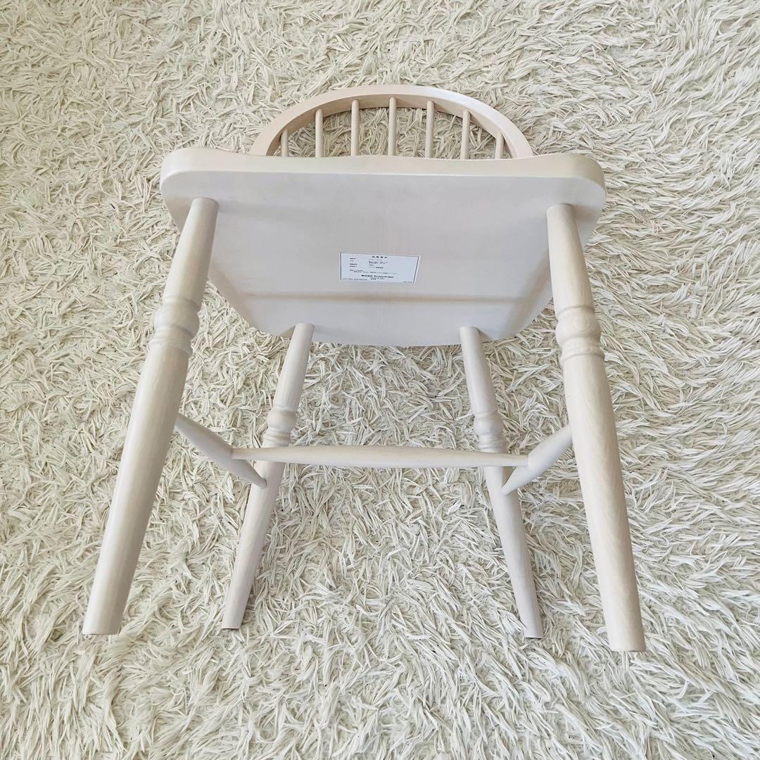 Francfranc　ダイニングチェア　ホワイトウッド　アルパチェア