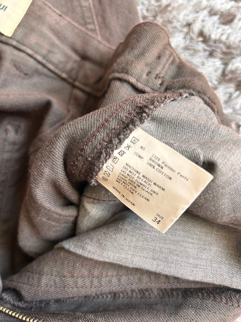 パンツ theshishikui painter pants 34