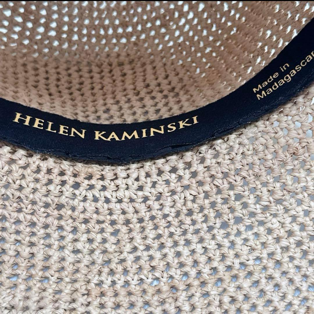 美品✨ ヘレンカミンスキー ラフィア ハット ナチュラル プロバンス12