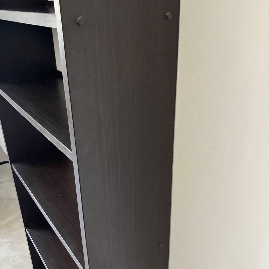 昭和レトロ　アンティーク　ヴィンテージ　古家具　古家具　食器棚　ブックシェルフ