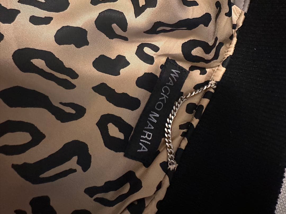 【WACKO MARIA】LEATHER VARSITY JACKET