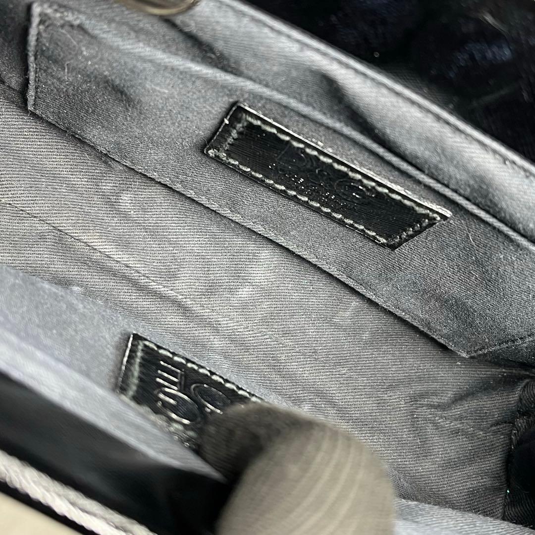 美品 ドルガバ DG バックル クラッチバッグ バッグ ビンテージ メンズ 希少