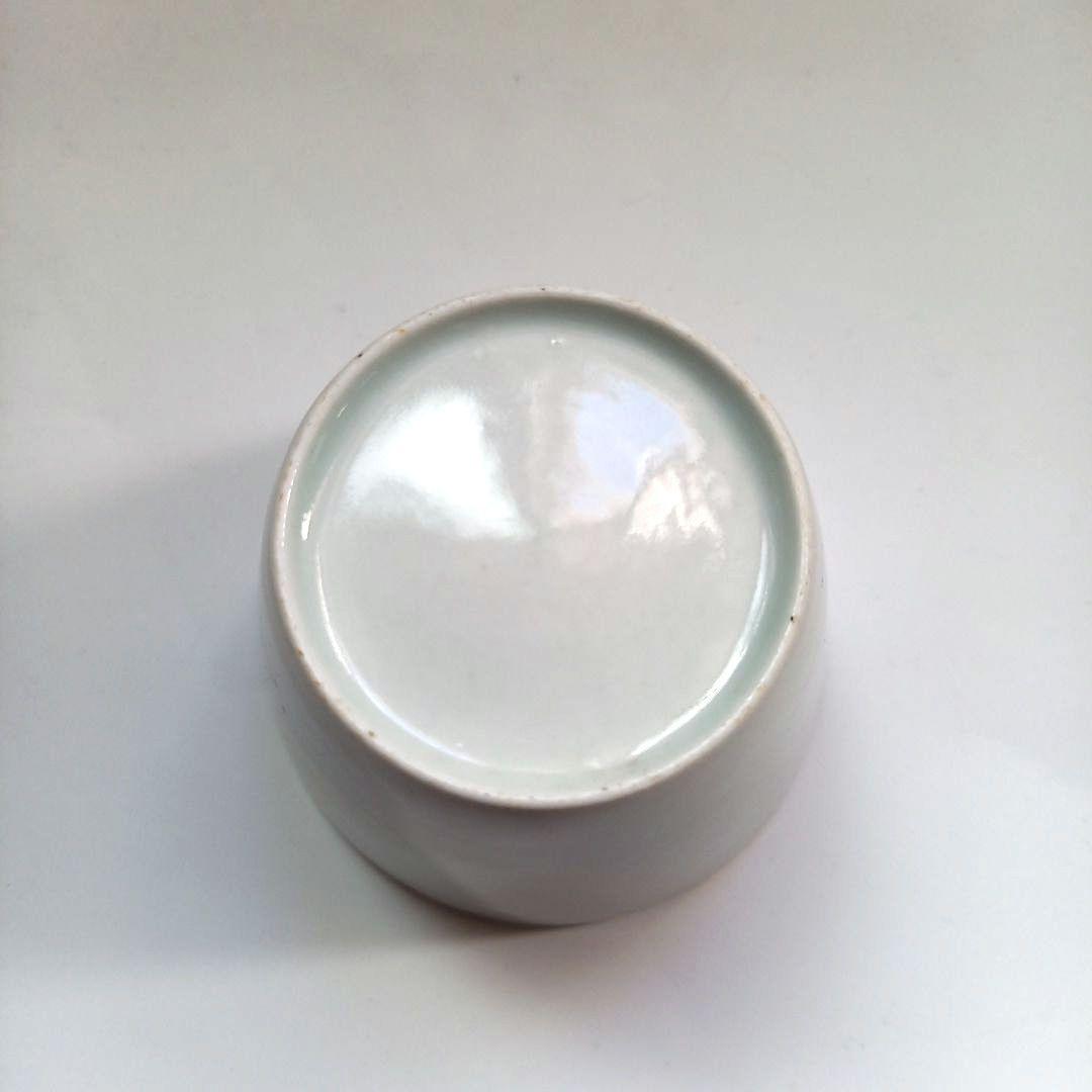 古伊万里　白磁　そば猪口　ソバ猪口　江戸骨董