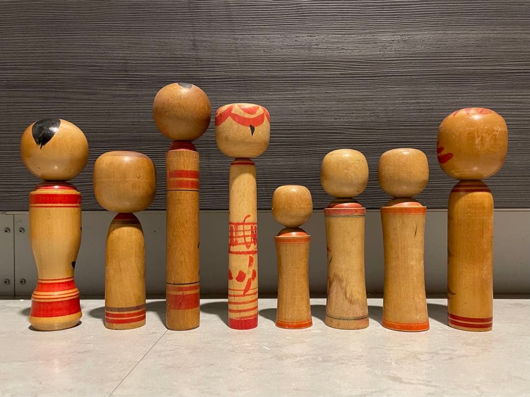 伝統 こけし 39体 セット まとめ まとめて kokeshi doll