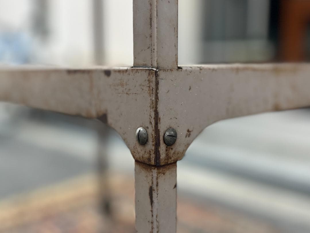 1960s☆USA製／ヴィンテージ／スチールワゴン／キャスターワゴン／アメカジ