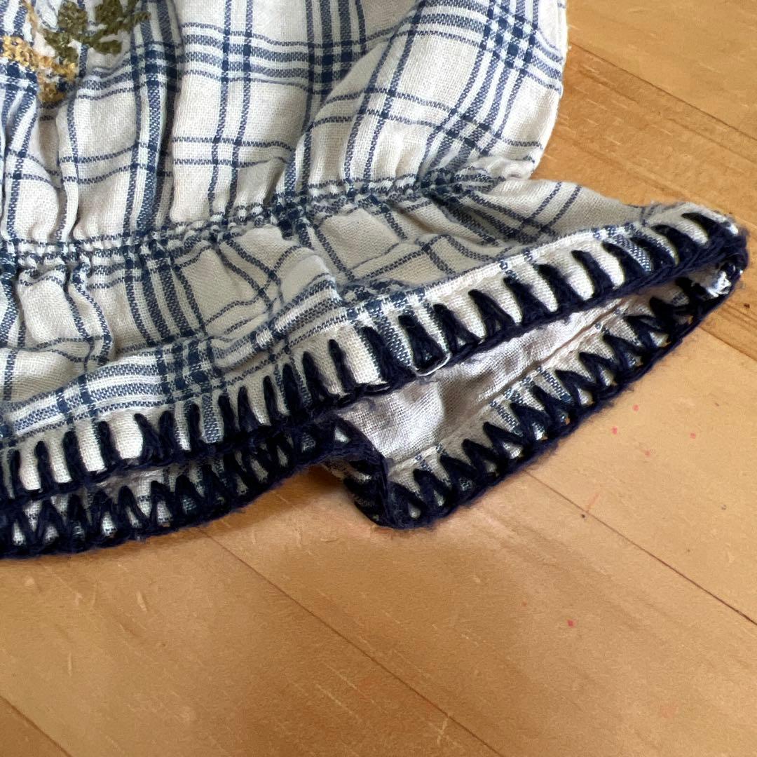 liilu 刺繍　セットアップ　4y