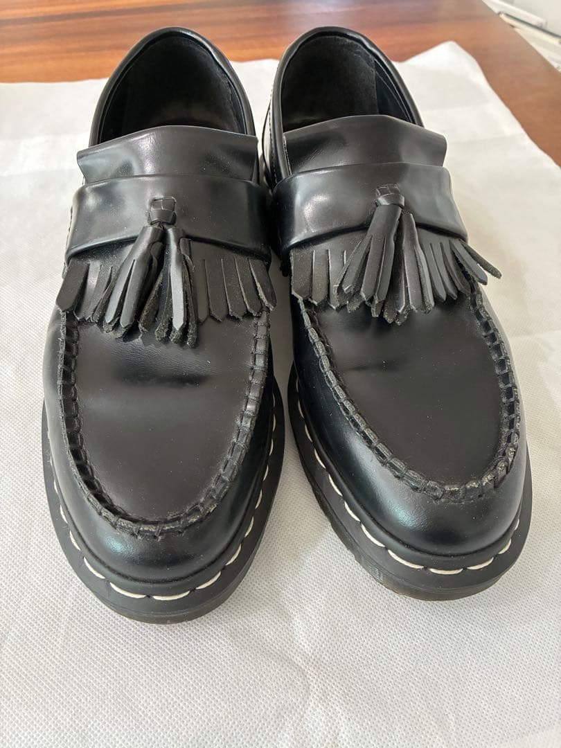 ドクターマーチン ADRIAN タッセルローファー ブラック UK8（27cm）