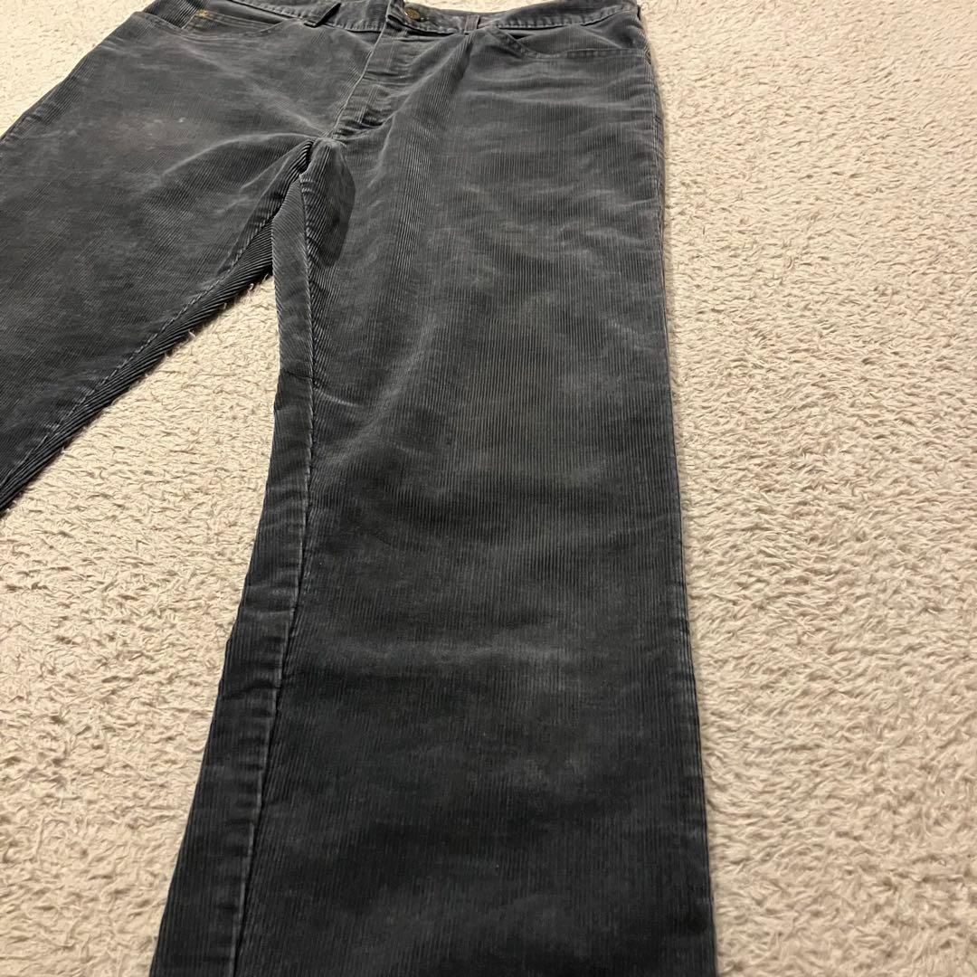 80s Lee 200-2801 ブラック コーデュロイ USA製 W36