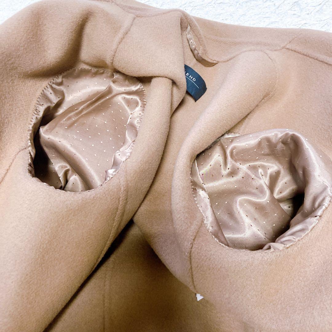 極美品✨クチートアマーノ ダブルフェイス 柔らかジャケット✨軽量◎マックスマーラ