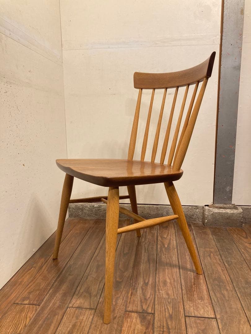 柏木工 SC4K ウォールナット×オーク オイル仕上げ ウィンザーチェア A