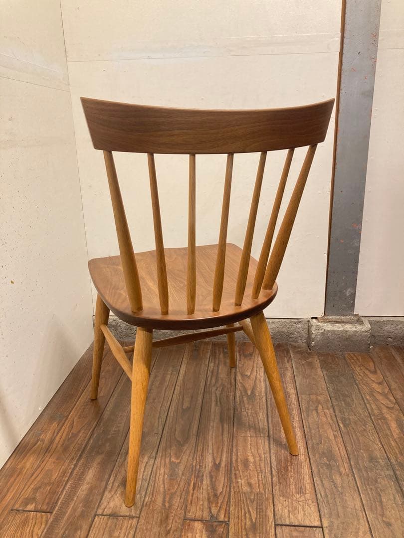 柏木工 SC4K ウォールナット×オーク オイル仕上げ ウィンザーチェア A