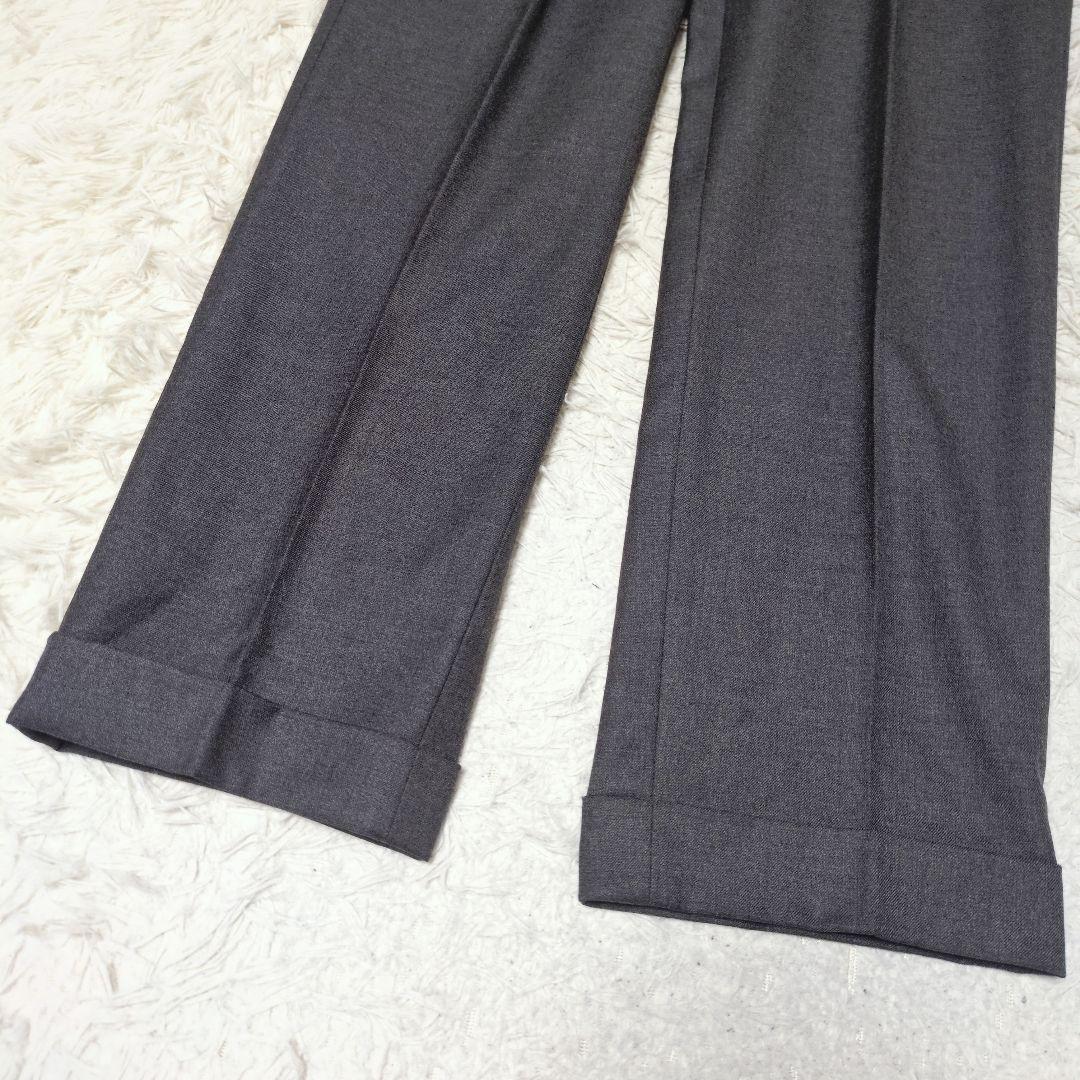 美品♢高級ライン BEAMS F 段返り スーツ セットアップ XL 総裏