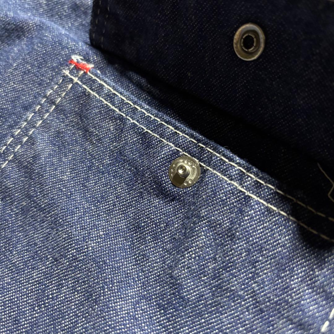 60s BLUE BELL デニムカバーオール ヴィンテージ VAT DYE