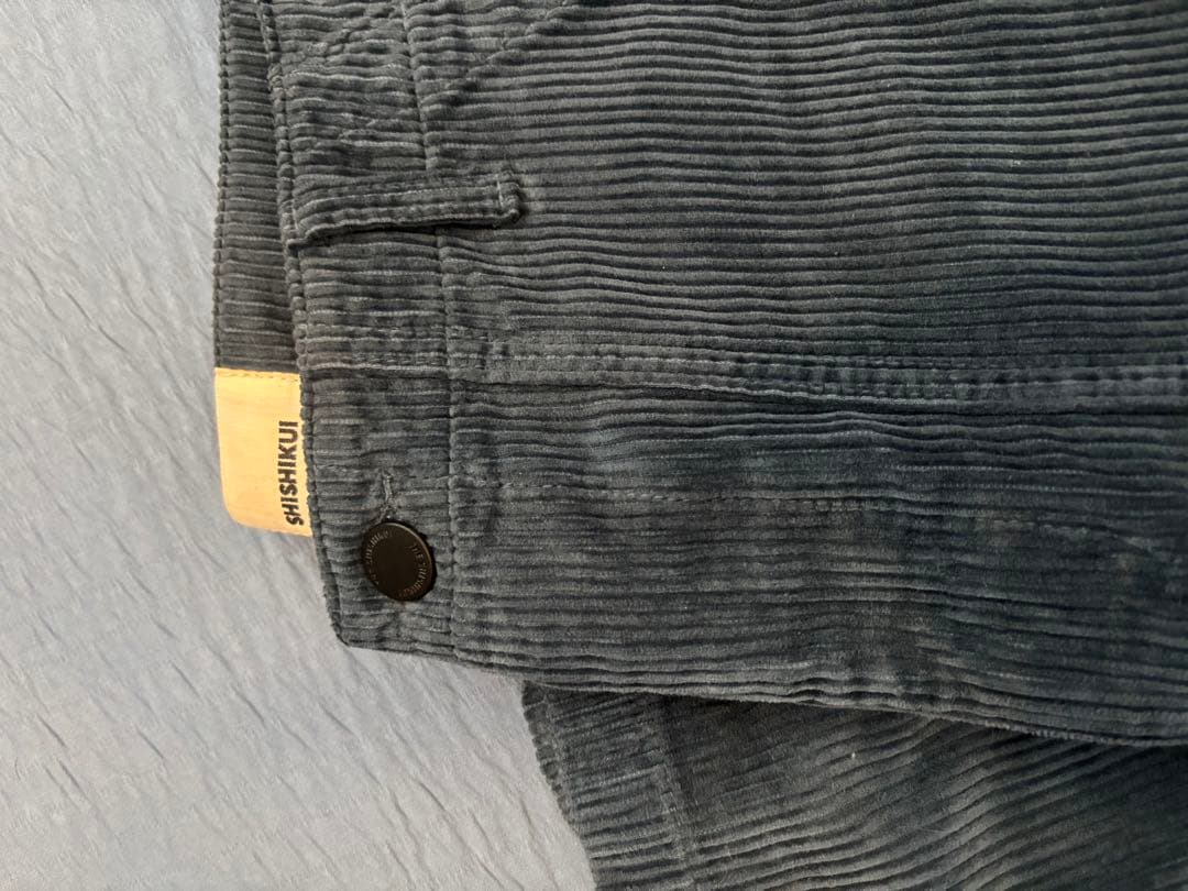 パンツ THE SHISHIKUI CORDUROY BAKER / NAVY30