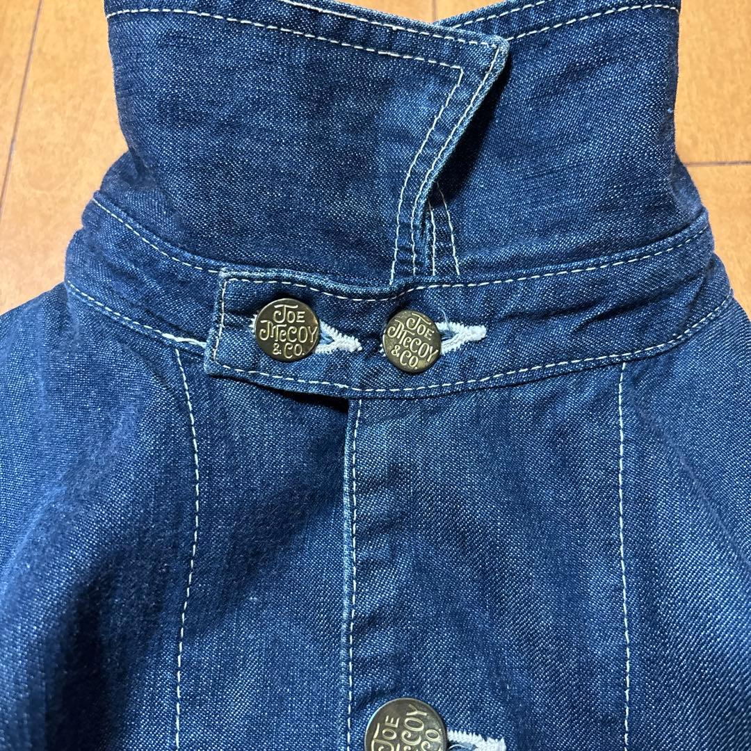 ザリアルマッコイズ/ジョーマッコイ デニムカバー オールジャケット 38