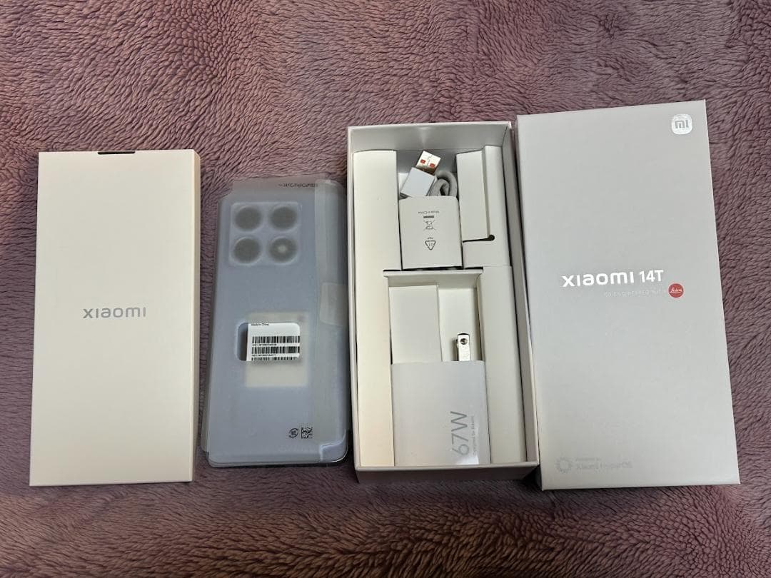 【超美品】Xiaomi 14T XG07 12GB RAM 256GB チタン