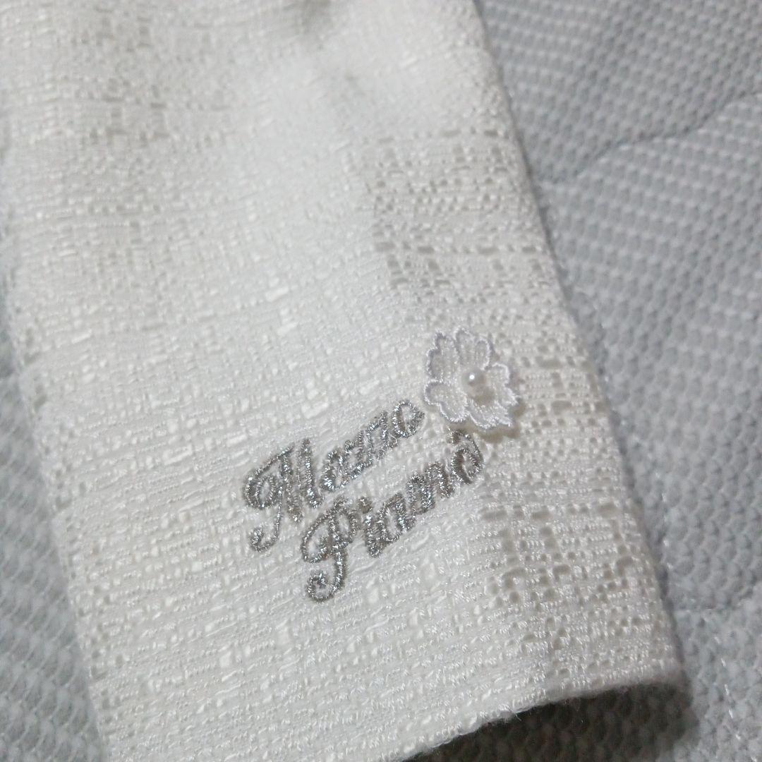 メゾピアノ　ワンピース　ジャケット　mezzo piano　入学式　120 水色