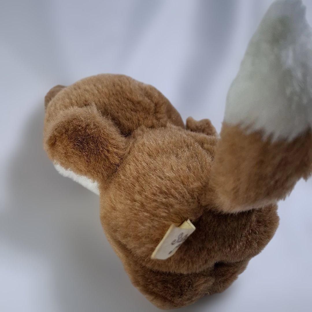 【ぬいぐるみの三英】キタキツネ★チロンノプ★　昭和レトロ＊当時物