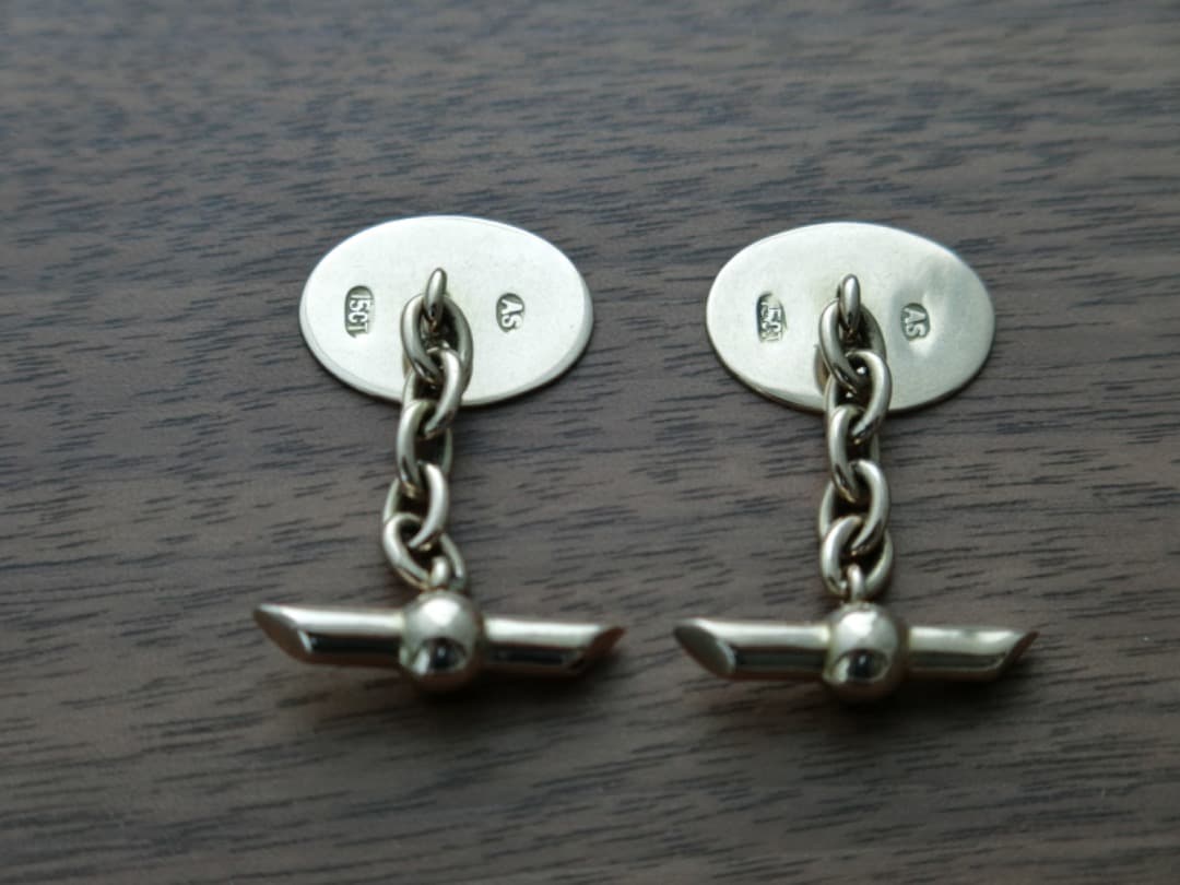 アンティーク ビンテージ カフス 15カラット イエローゴールド