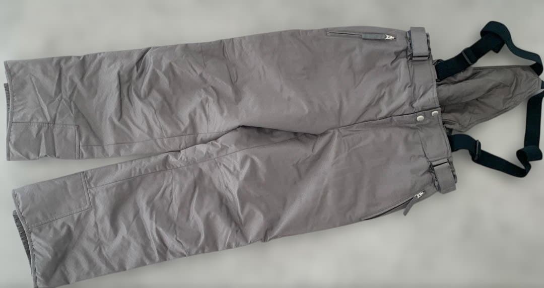 DESCENTE スキーウェア　セットアップ　上下　イエロー　グレー　XL