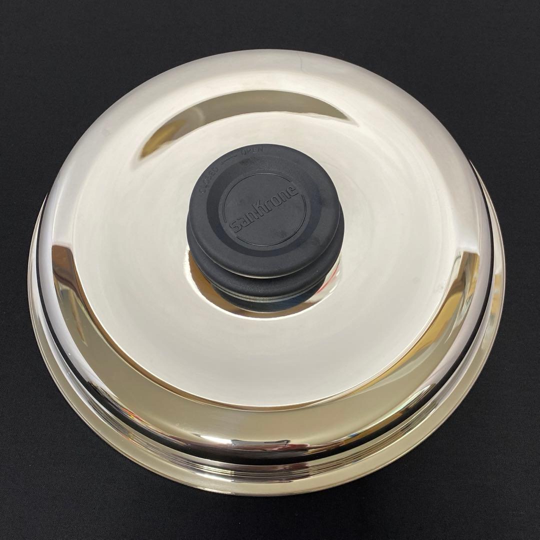 Master Chef 最高級ステンレス無水鍋　ステンレスフライパン