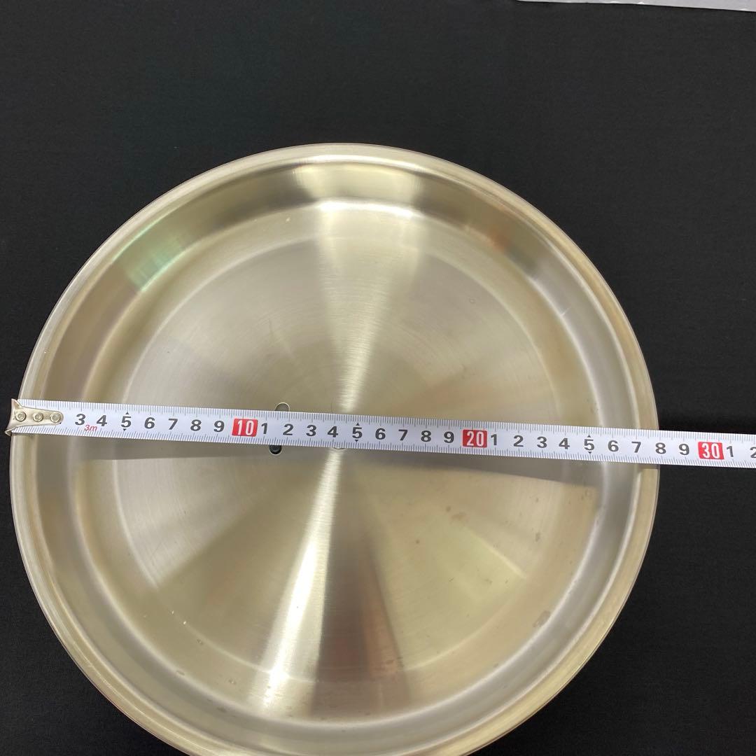 Master Chef 最高級ステンレス無水鍋　ステンレスフライパン