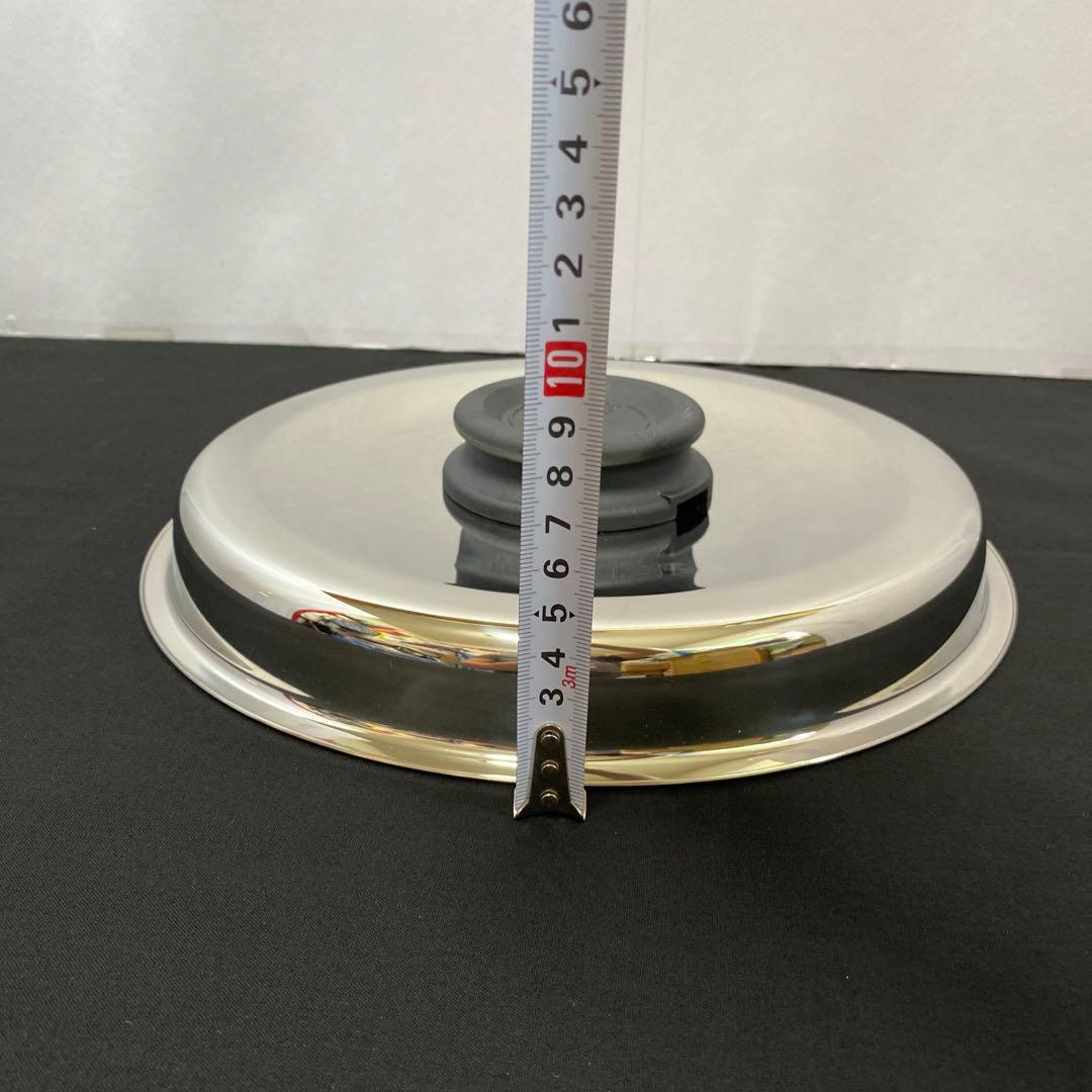 Master Chef 最高級ステンレス無水鍋　ステンレスフライパン