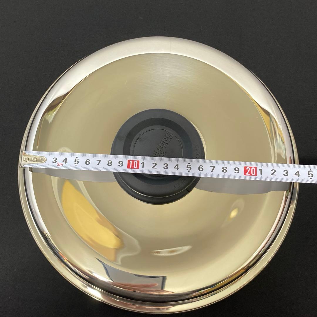 Master Chef 最高級ステンレス無水鍋　ステンレスフライパン