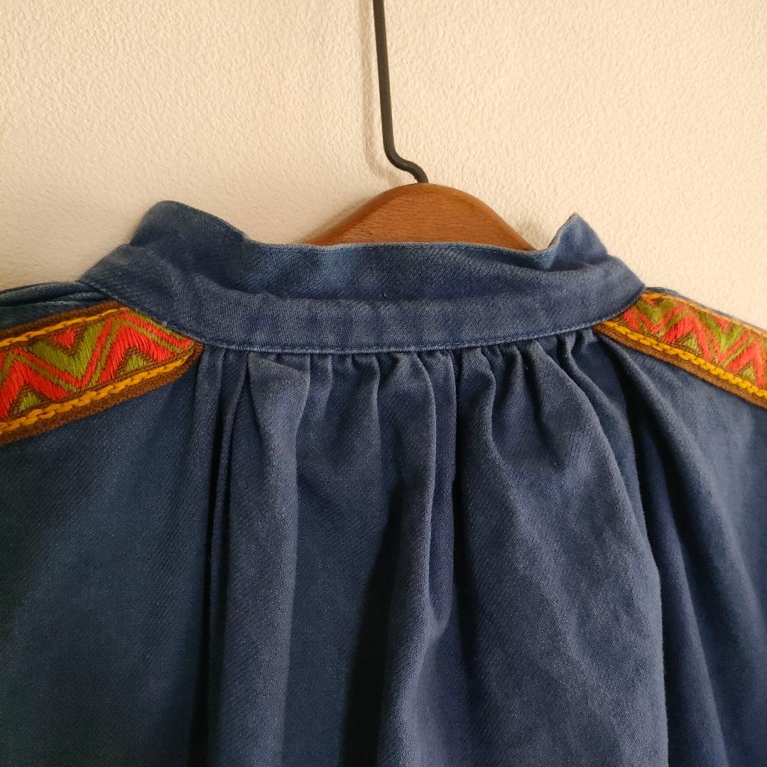ジャケット・アウター Rare! 1960s french vintage cotton smock