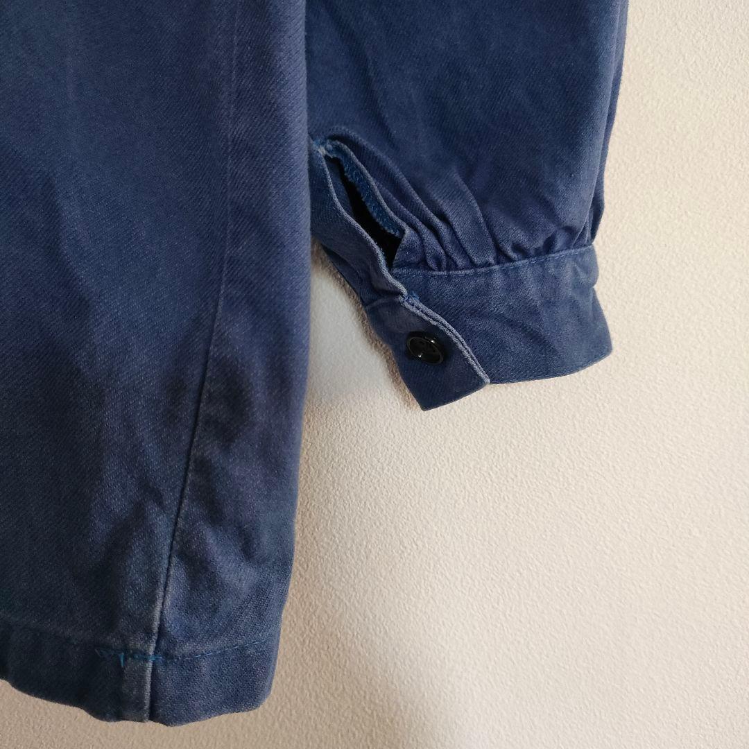 ジャケット・アウター Rare! 1960s french vintage cotton smock