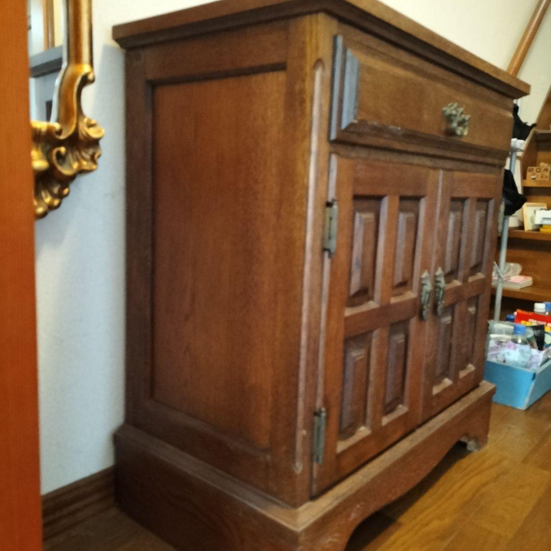 カリモク　 キャビネット　本棚　シェルフ　アンティーク　ヴィンテージ