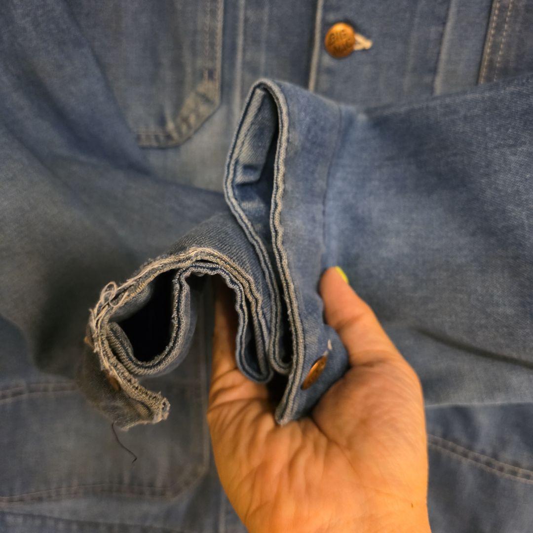 80s BIGMAC ビッグマック　デニムカバーオール　ヴィンテージ　フェード