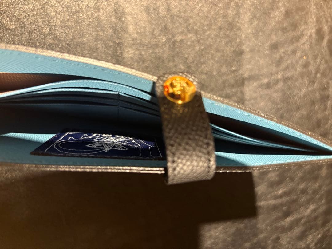 新品未使用 ADMJ　スワロ　スリムウォレット スタービジュー ダイヤ クラウン