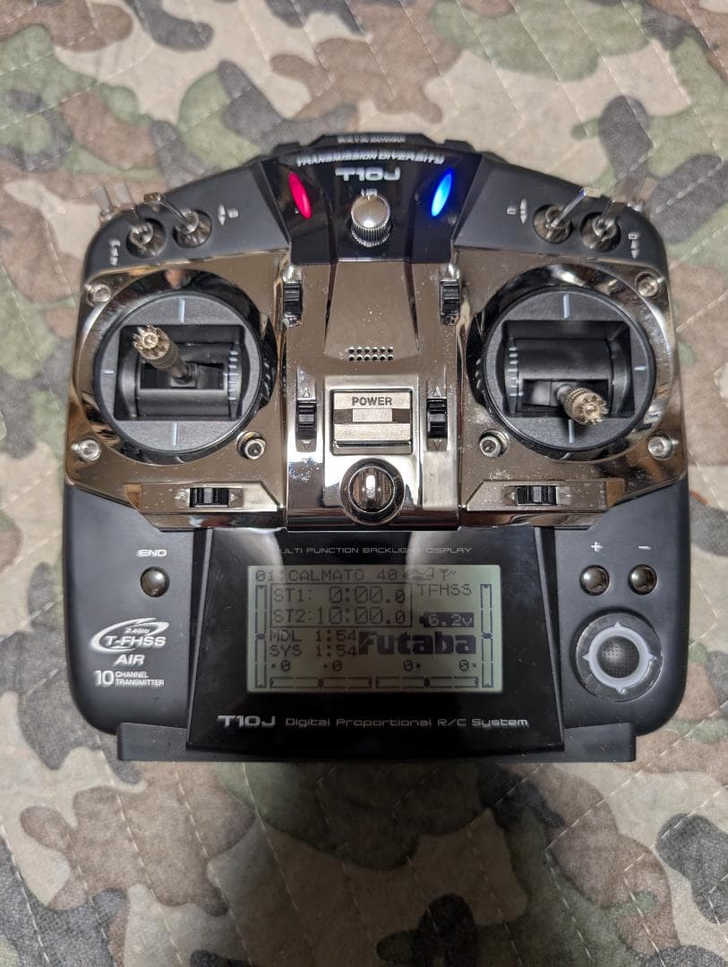 Futaba 10J 10チャンネルプロポ 飛行機用、収納ケース 、サーボ