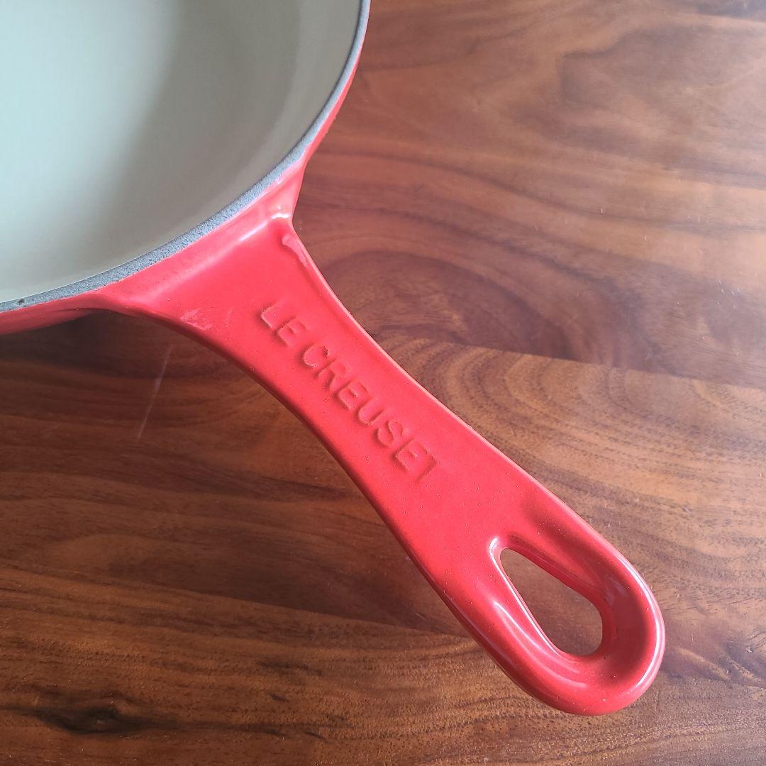 希少　ル・クルーゼ　マルチファンクション 片手鍋セット 赤　2way