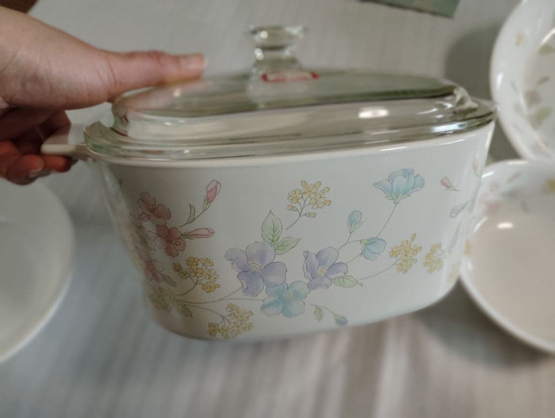 未使用　コレール メイブルー　廃盤　プレート　ボウル　　鍋　プラター　皿 食器