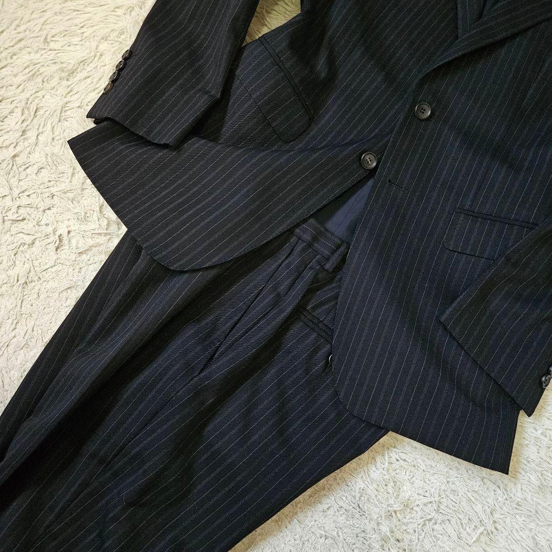 GUCCI トムフォード期　ブラックストライプ　スーツ