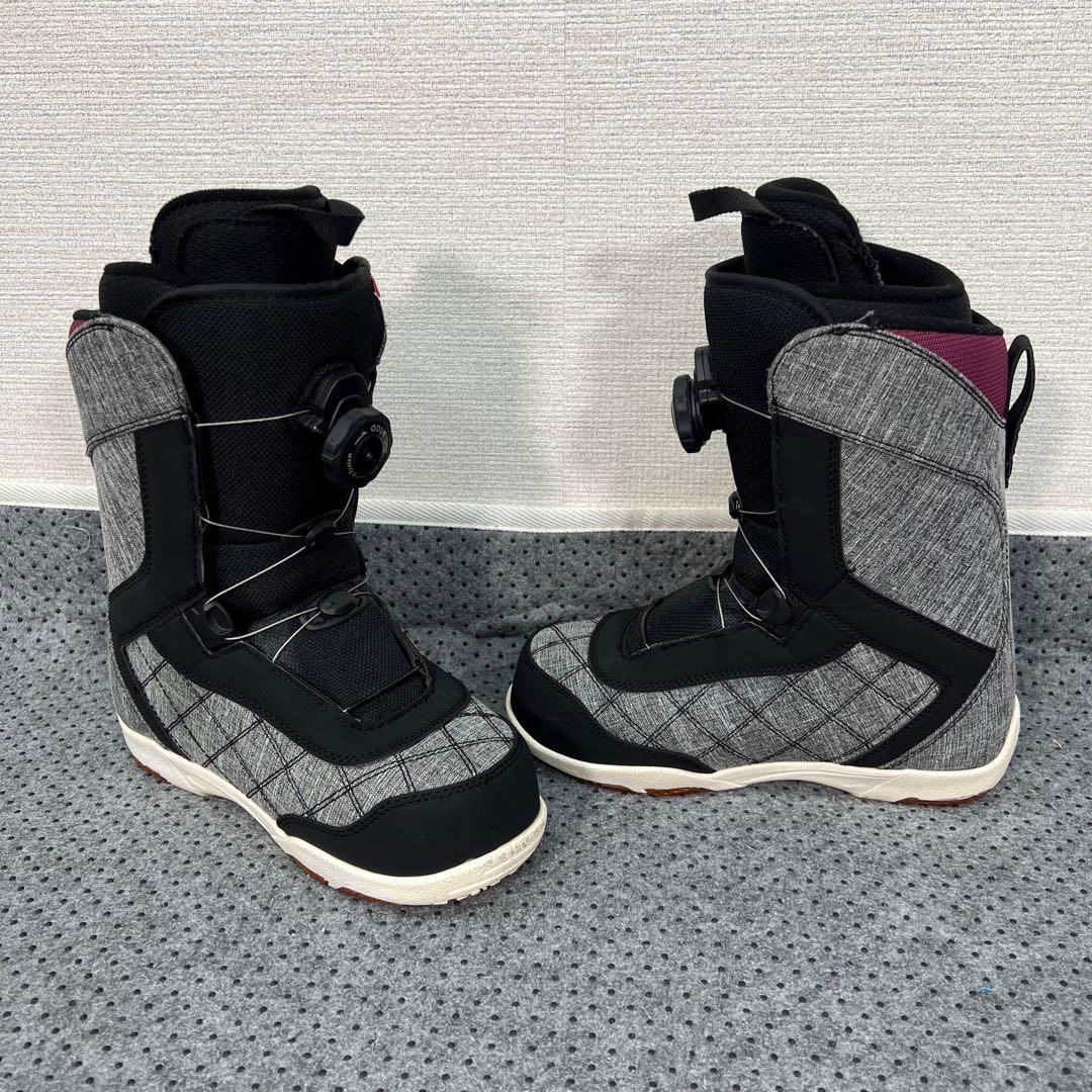 5回使用 人気サイズ23.5cm swivel ダイヤル スノボブーツ