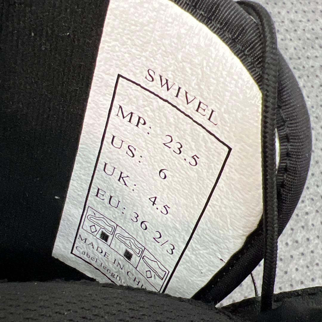 5回使用 人気サイズ23.5cm swivel ダイヤル スノボブーツ