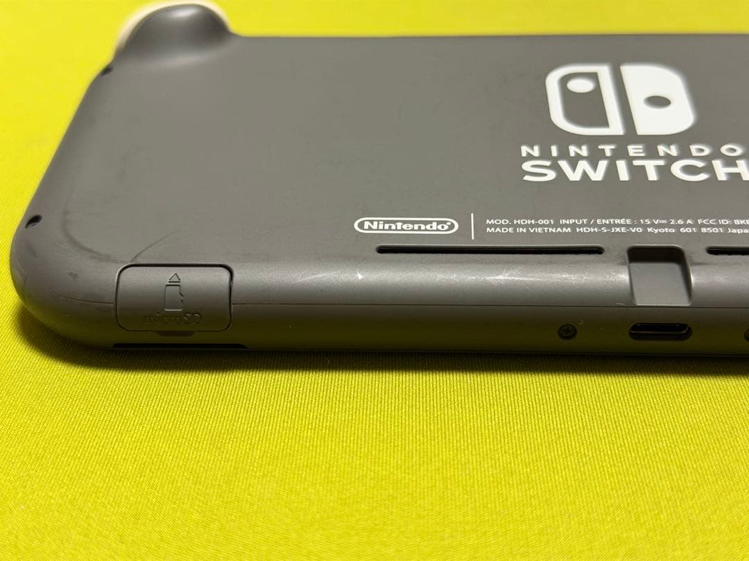 Nintendo switch lite グレー
