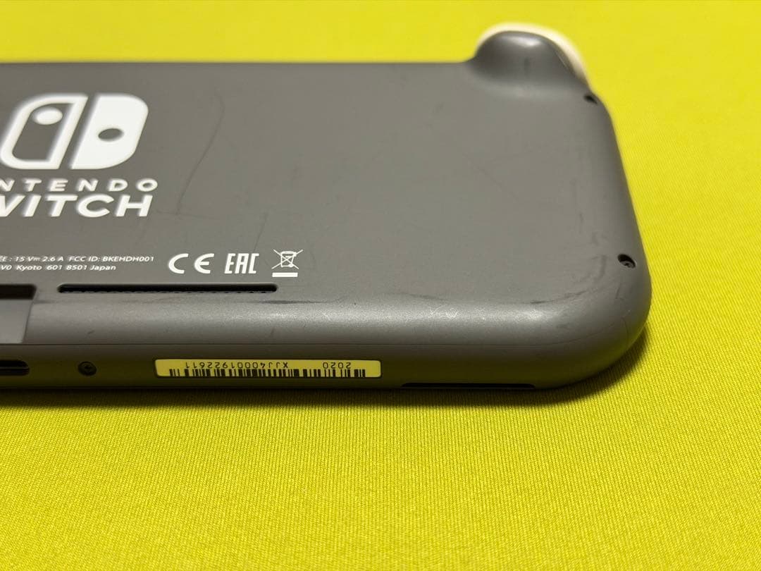 Nintendo switch lite グレー