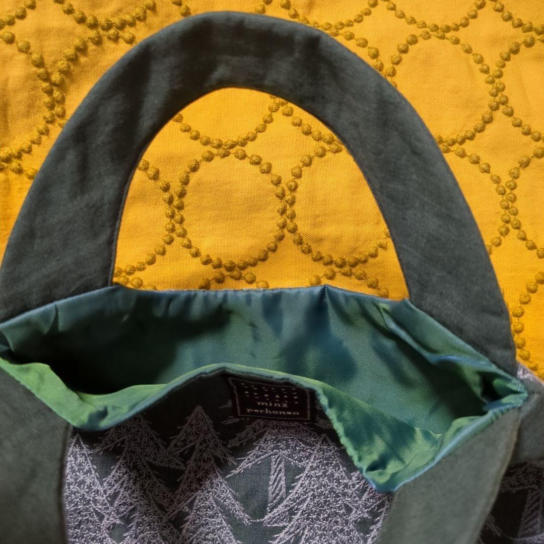 ミナペルホネン エッグバッグ land theater