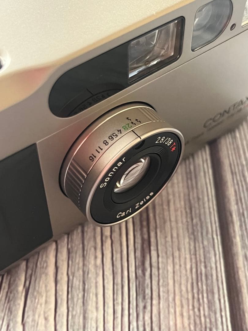 美品！CONTAX T2 シルバー コンパクトカメラ