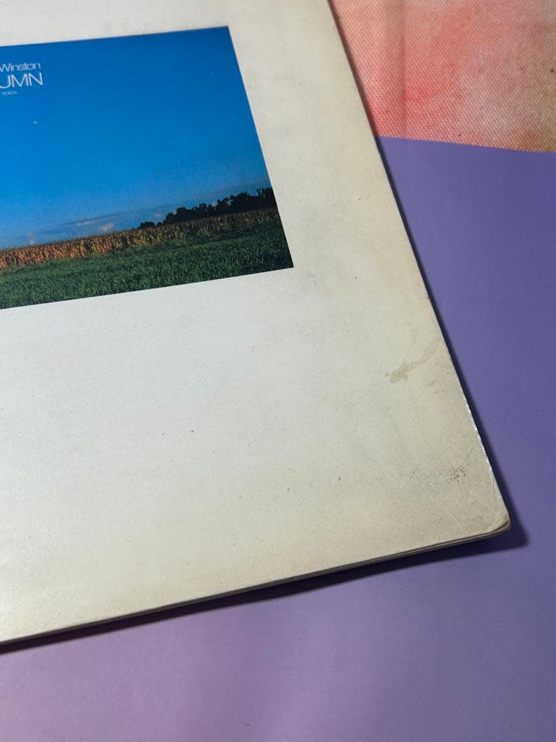 ジョージ・ウィンストン　AUTUMN 楽譜　ドレミ出版　あこがれ/愛