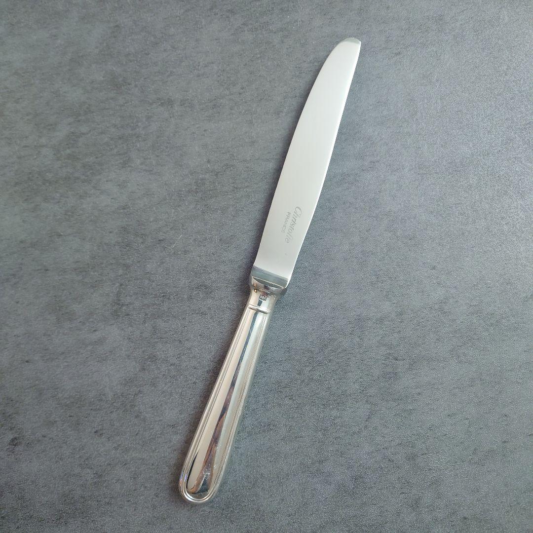 美品 希少 クリストフル アルビ デザートフォーク ナイフ 2点
