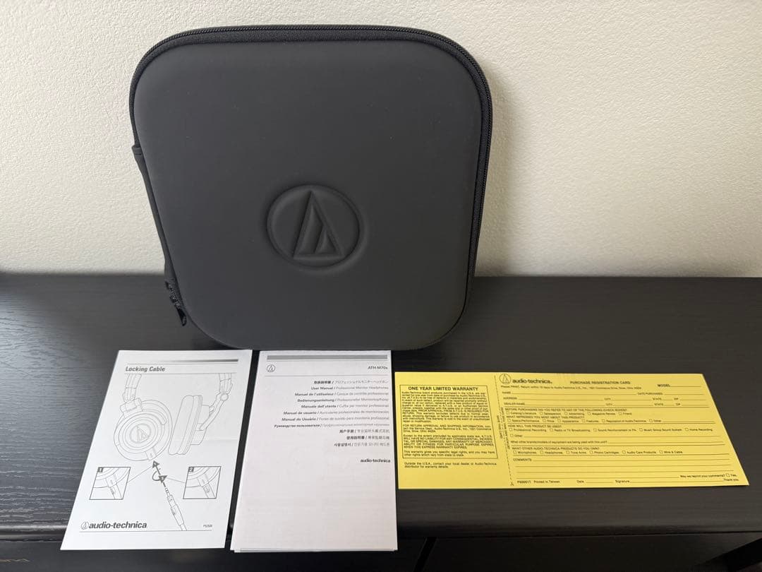 【ATH-M70X】 Audio-Technica ヘッドホン
