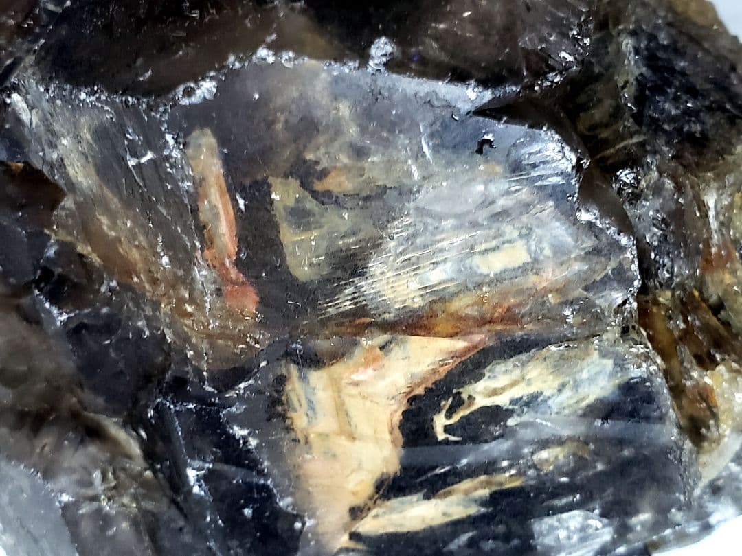 【希少/骸骨水晶】天使からの贈りもの/スモーキーエレスチャルクォーツ