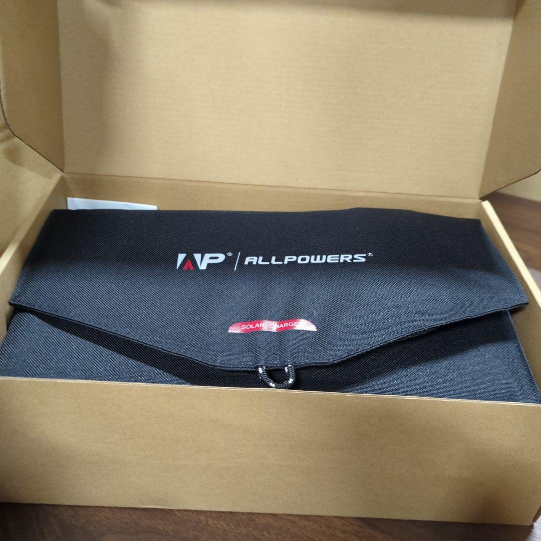 ALLPOWERS 100w ソーラーパネル　AP–SP–012-BLA 新品