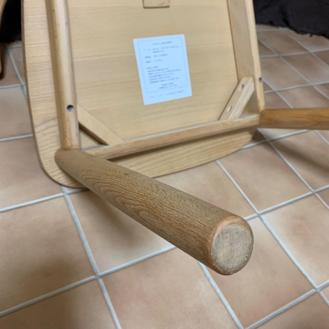 【オレンジオイル塗布仕上げ】MUJI 無印良品 ブナ無垢材チェア 椅子 イス